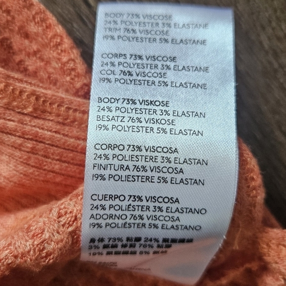 Free People North Shore Tunic Womens Top Sz M Oversize Waffle Knit Comfort - Picture 15 of 15